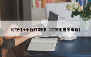 宜昌可视化+小程序制作（可视化程序编程）